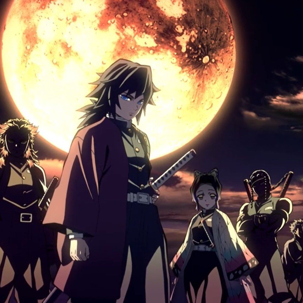 1008x1008 Giyushino being the first two Hashira revealed in the Gurenge opening. Giyu is shown alone from episode 1 to 15. Shinobu is revealed on episode 16