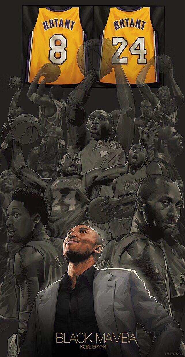 642x1238 Kobe Jersey Retirement Draw Bryant Jersey