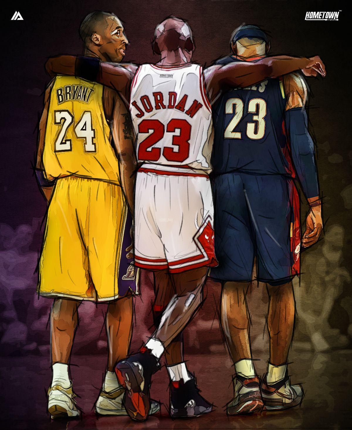 Kobe Bryant and LeBron James Wallpapers