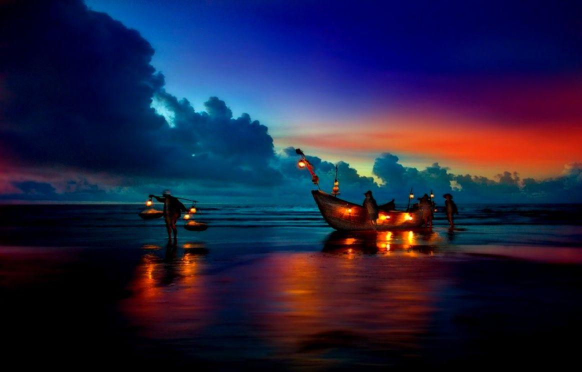 1164x744 Beach Sunset Wallpaper High Resolution