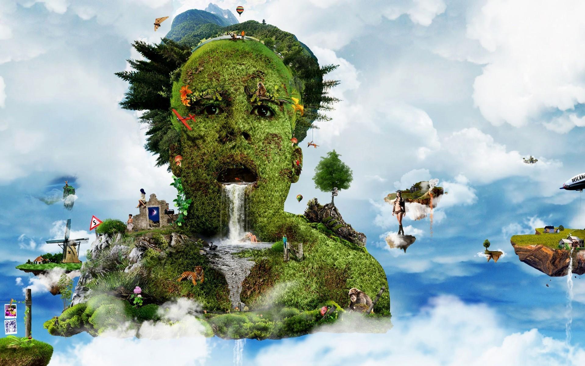 1920x1200 Free 3D Nature Wallpaper High Quality Resolution at Cool Monodomo