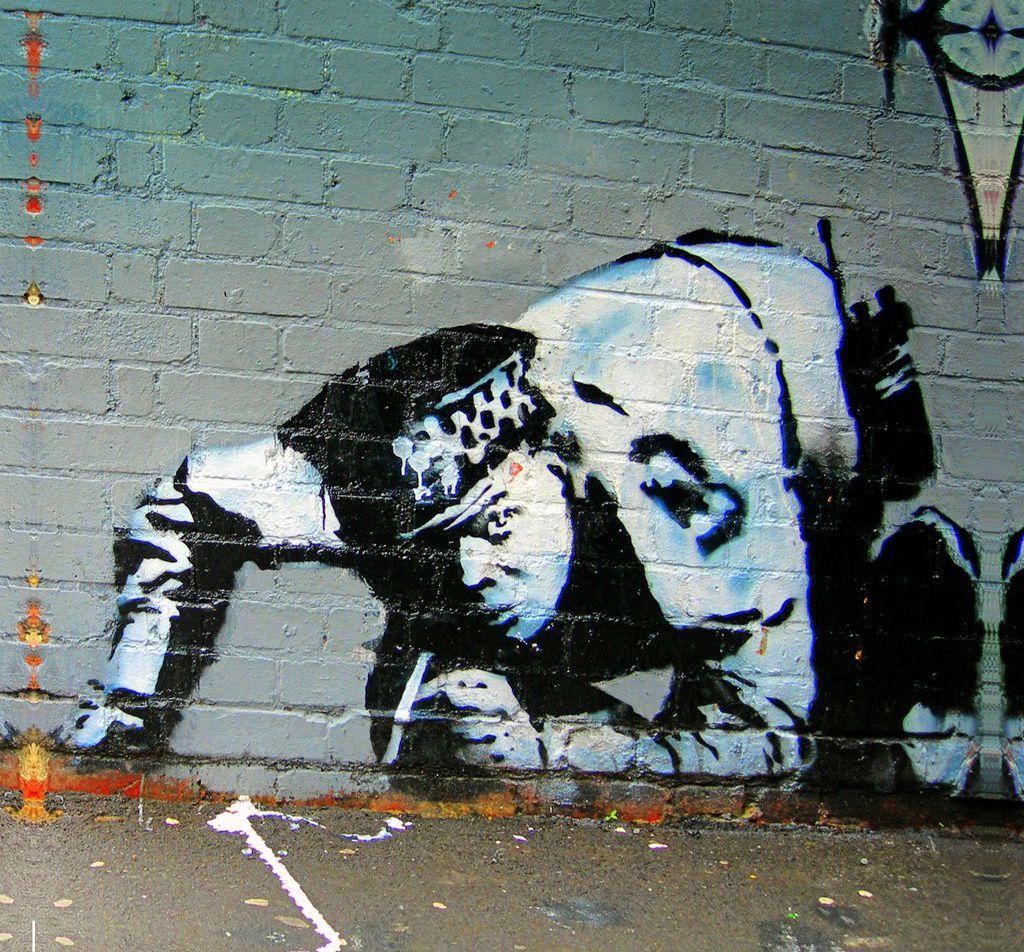 1024x952 Banksy HD Wallpaper Desktop Background Resolution Banksy