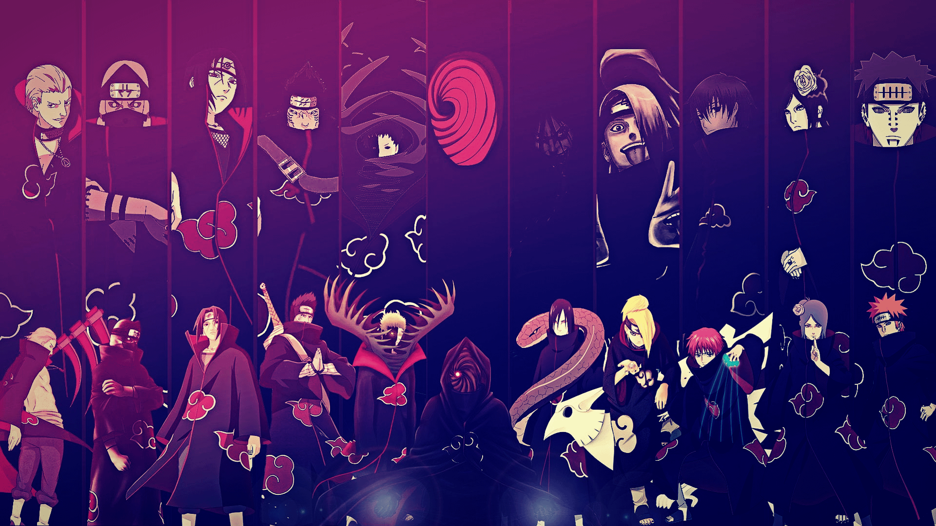 1920x1080 Naruto Akatsuki [1920x1080]