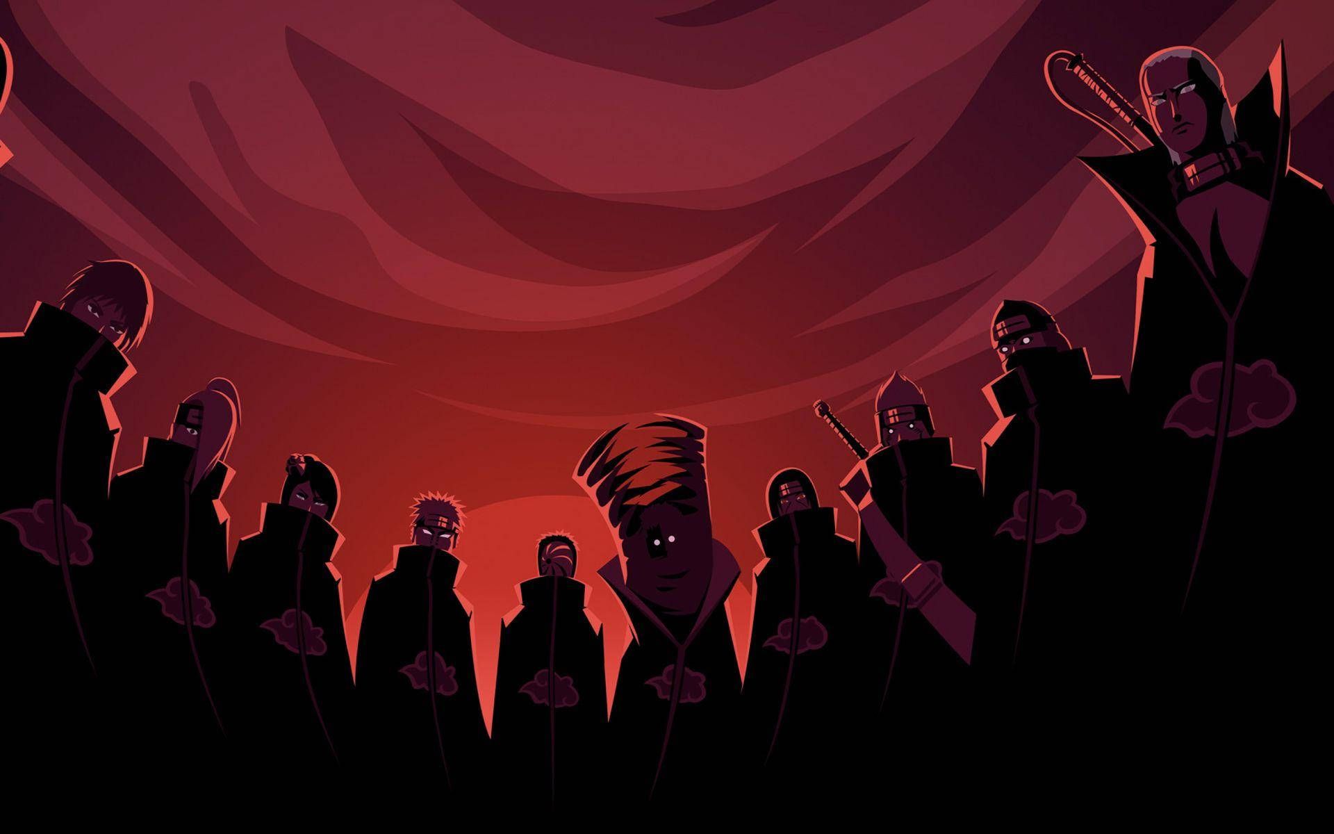 1920x1200 Download Akatsuki Members Naruto Laptop Wallpaper