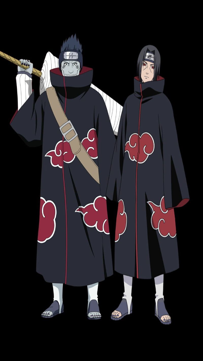 800x1422 Itachi x Kisame, akatsuki, duo, HD phone wallpaper
