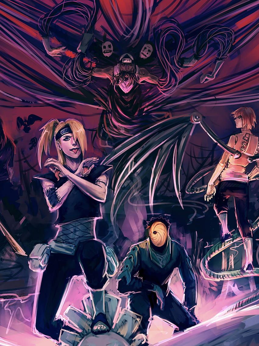 850x1134 All Akatsuki Members, naruto akatsuki HD phone wallpaper