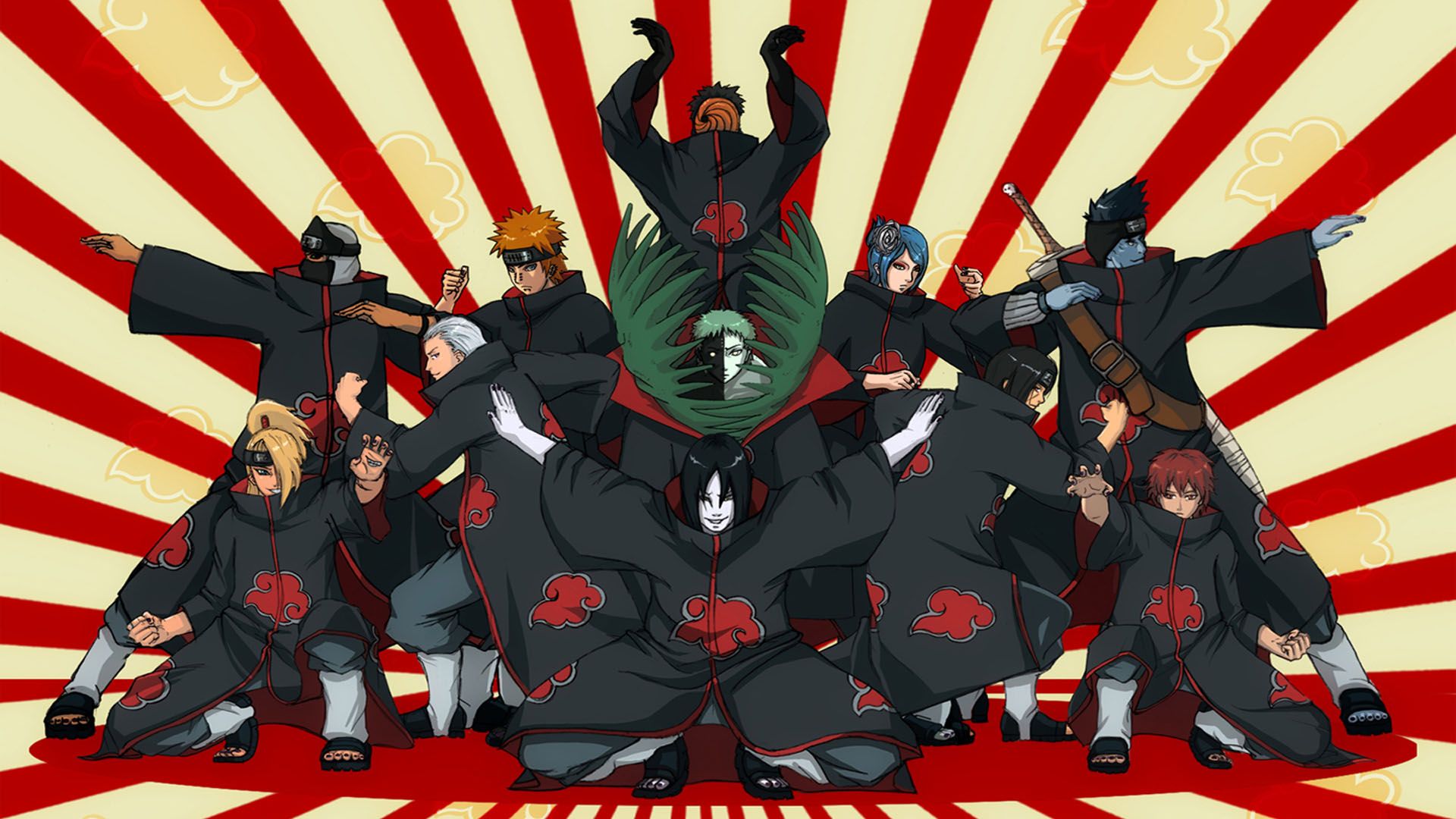 1920x1080 Naruto Shippuden Akatsuki Full HD Wallpaper Attachment