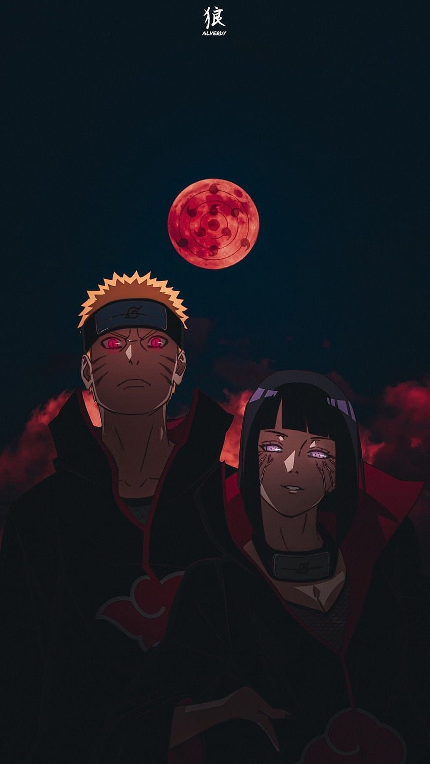 850x1511 Pin em worthy, akatsuki hinata HD phone wallpaper