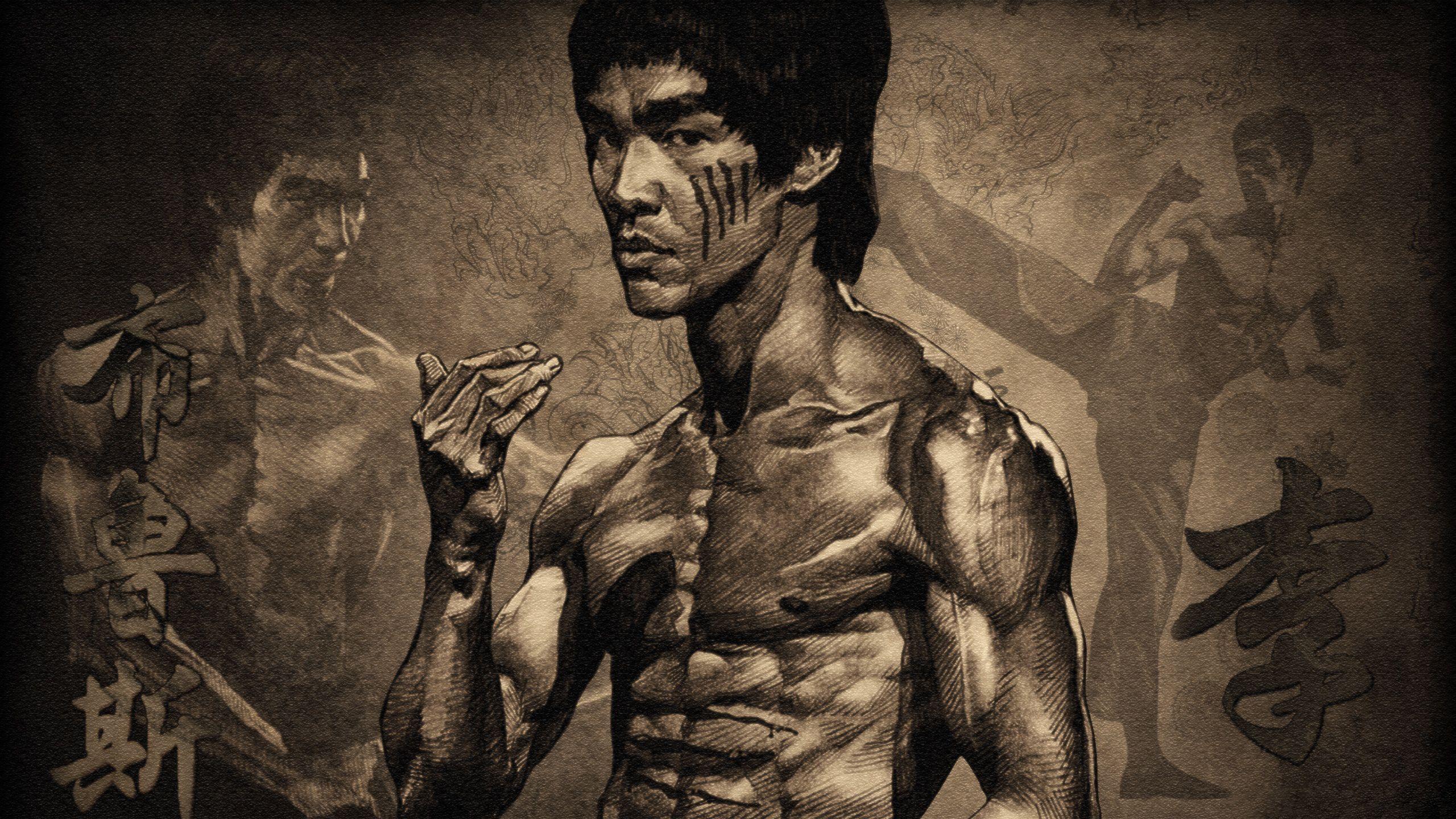 2560x1440 Bruce Lee HD Wallpaper and Background