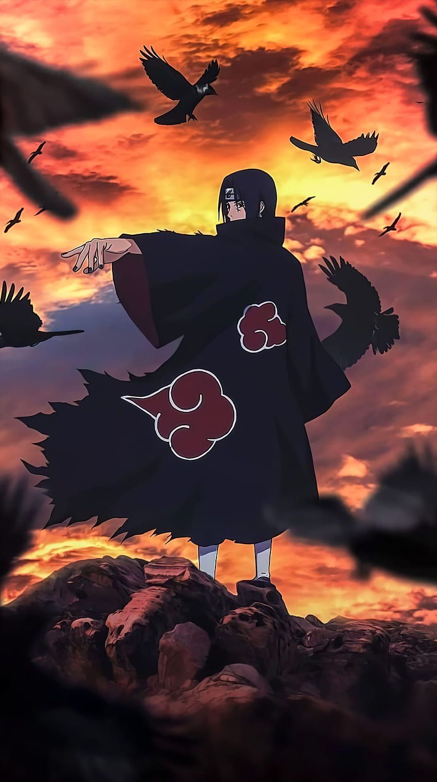 850x1519 Akatsuki iPhone / Akatsuki Naruto Kolpaper Awesome / Akatsuki was a group of shinobi that existed outside the usual system of hidden villages., cool vertical HD phone wallpaper
