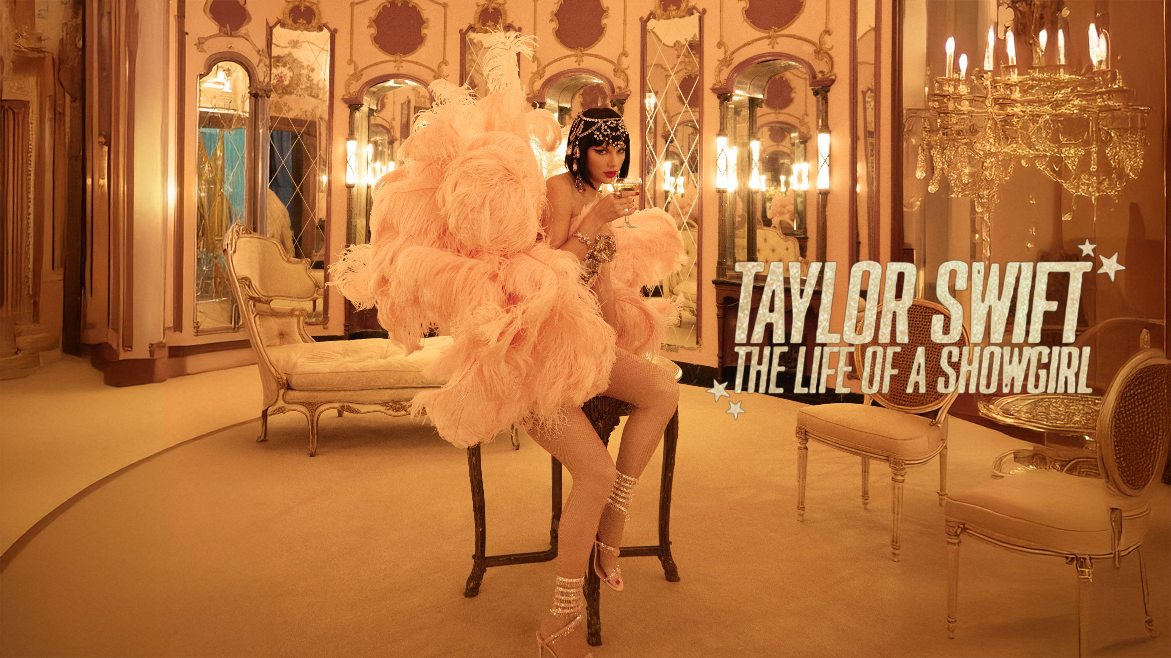 4096x2304 Taylor Swift The Life Of A Showgirl Desktop Wallpaper