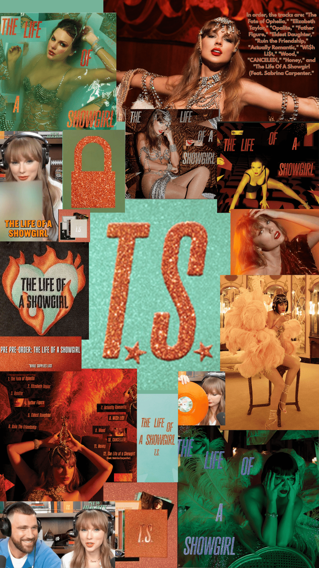 1080x1920 Taylor Swift The Life Of A Showgirl Wallpaper