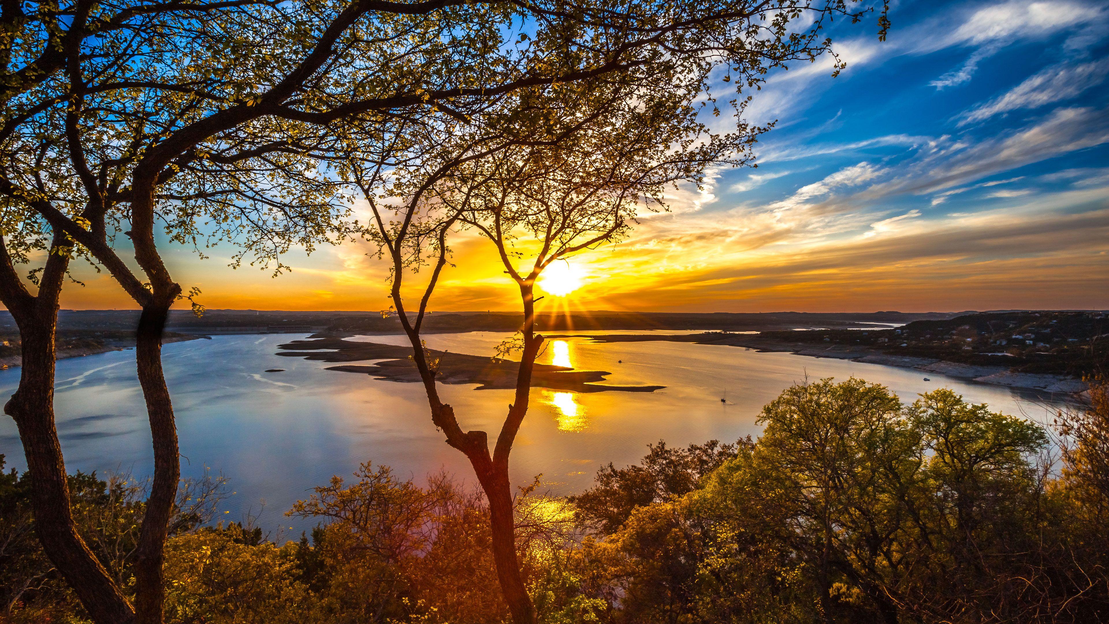 3840x2160 4K Wallpaper Nature Lake
