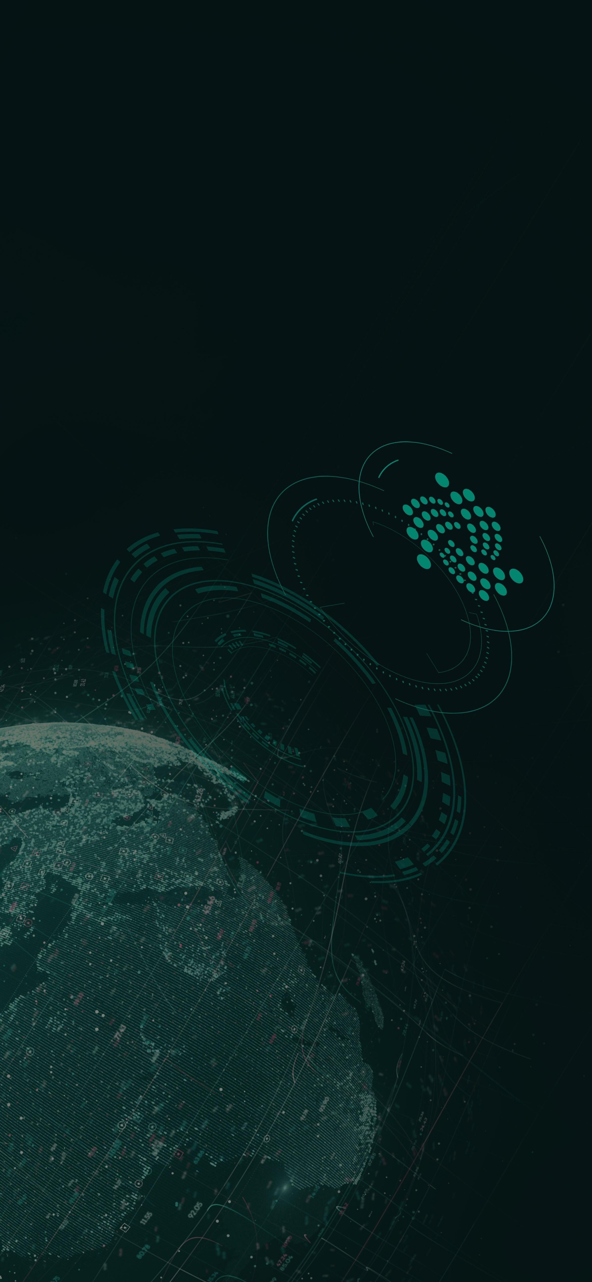 2344x5075 Another mobile wallpaper for IOTA fans :)