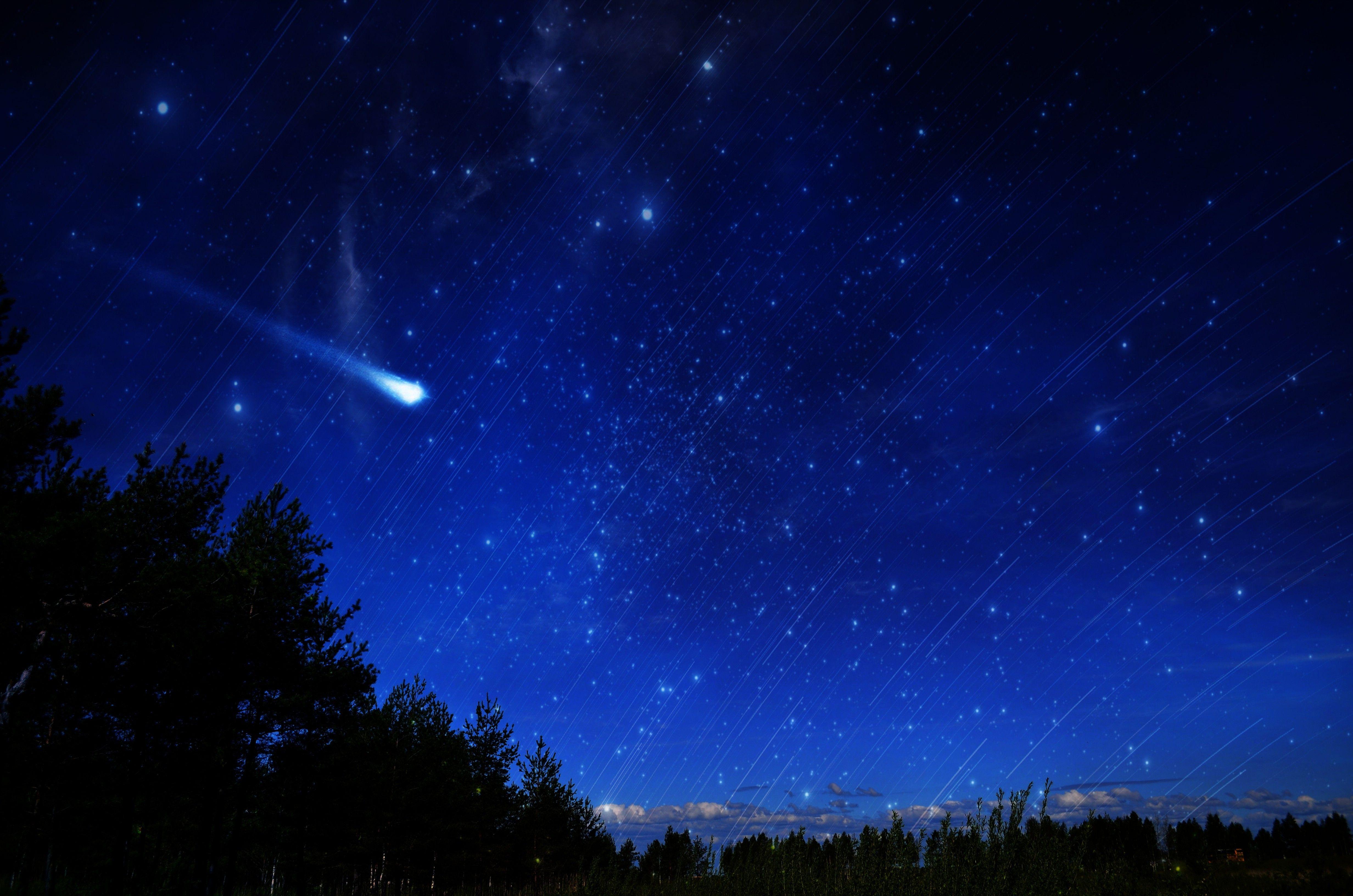 Blue Comet Wallpapers Top Free Blue Comet Backgrounds WallpaperAccess