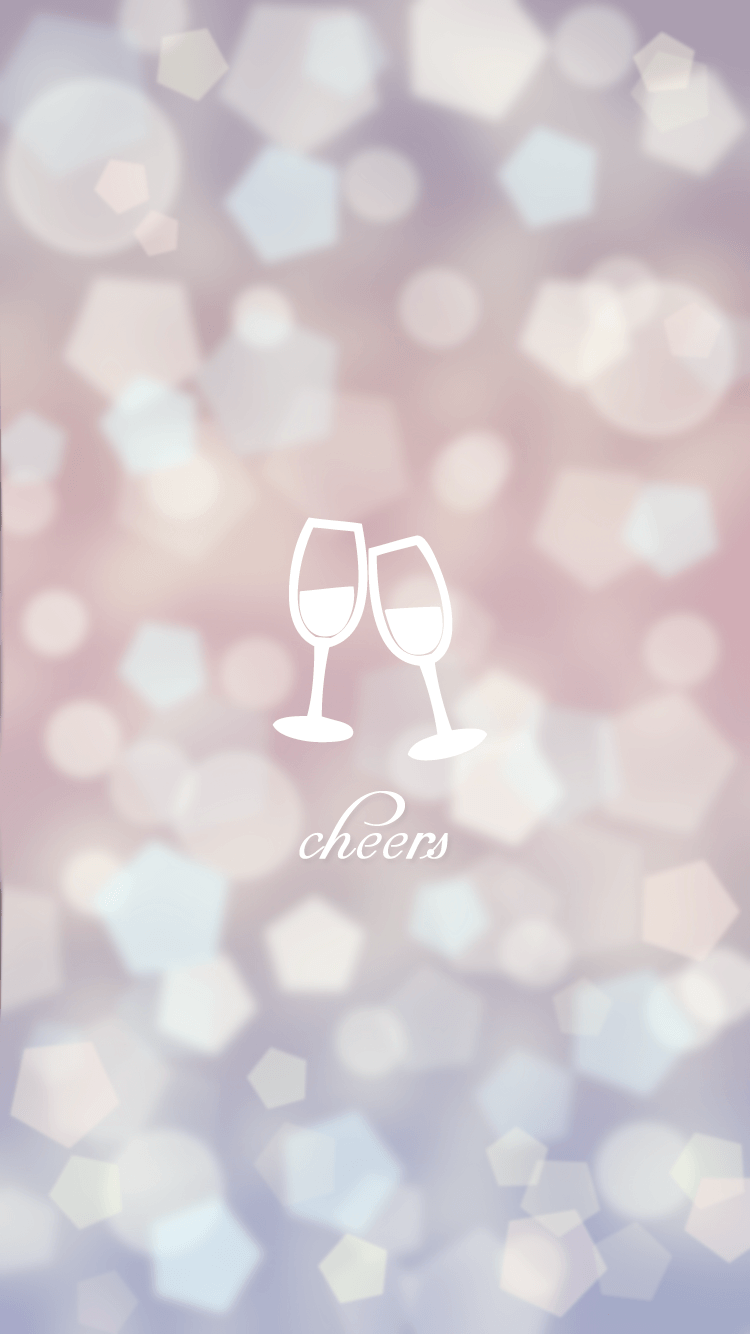 750x1334 iPhone BGs Cheers Champagne New Year Minimal IPhone 6 Wallpaper