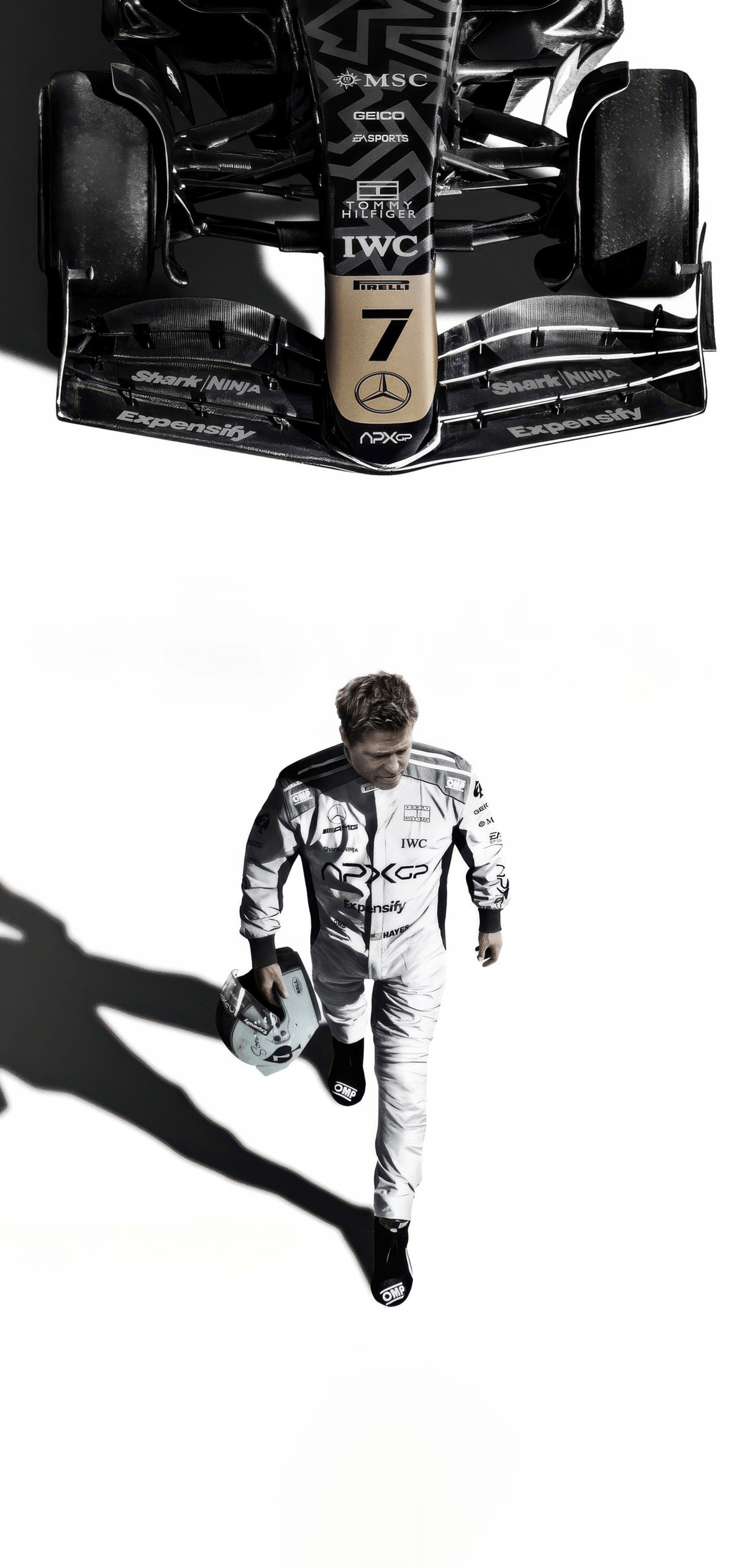 1822x3847 F1 The Movie iPhone wallpaper pack