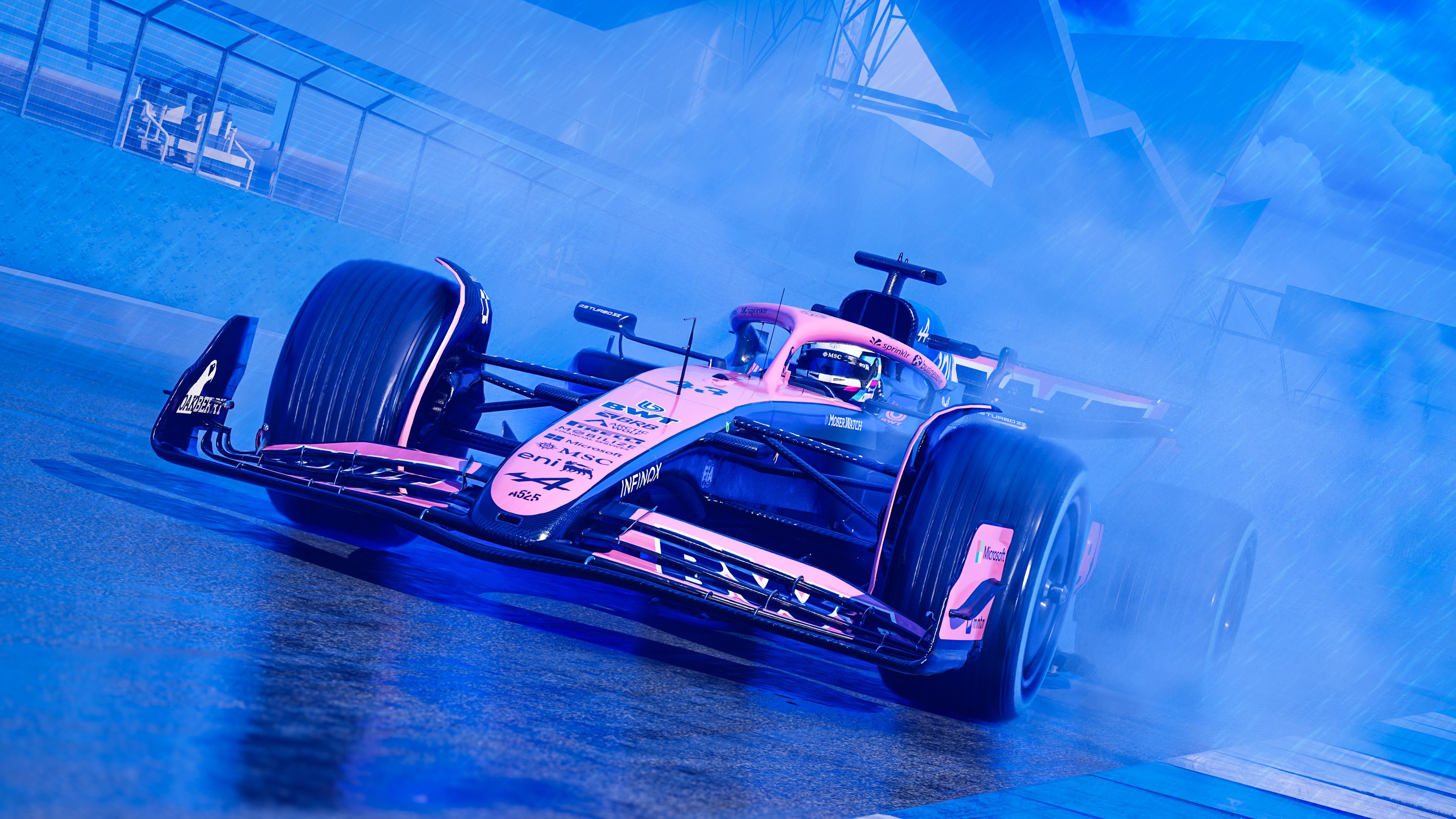 3840x2160 Behind The Design: British Race Poster