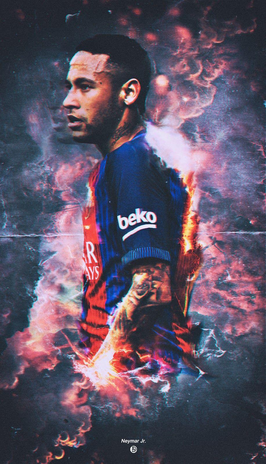 917x1600 Football Lockscreen Wallpaper: Free Download Neymar Wallpaper