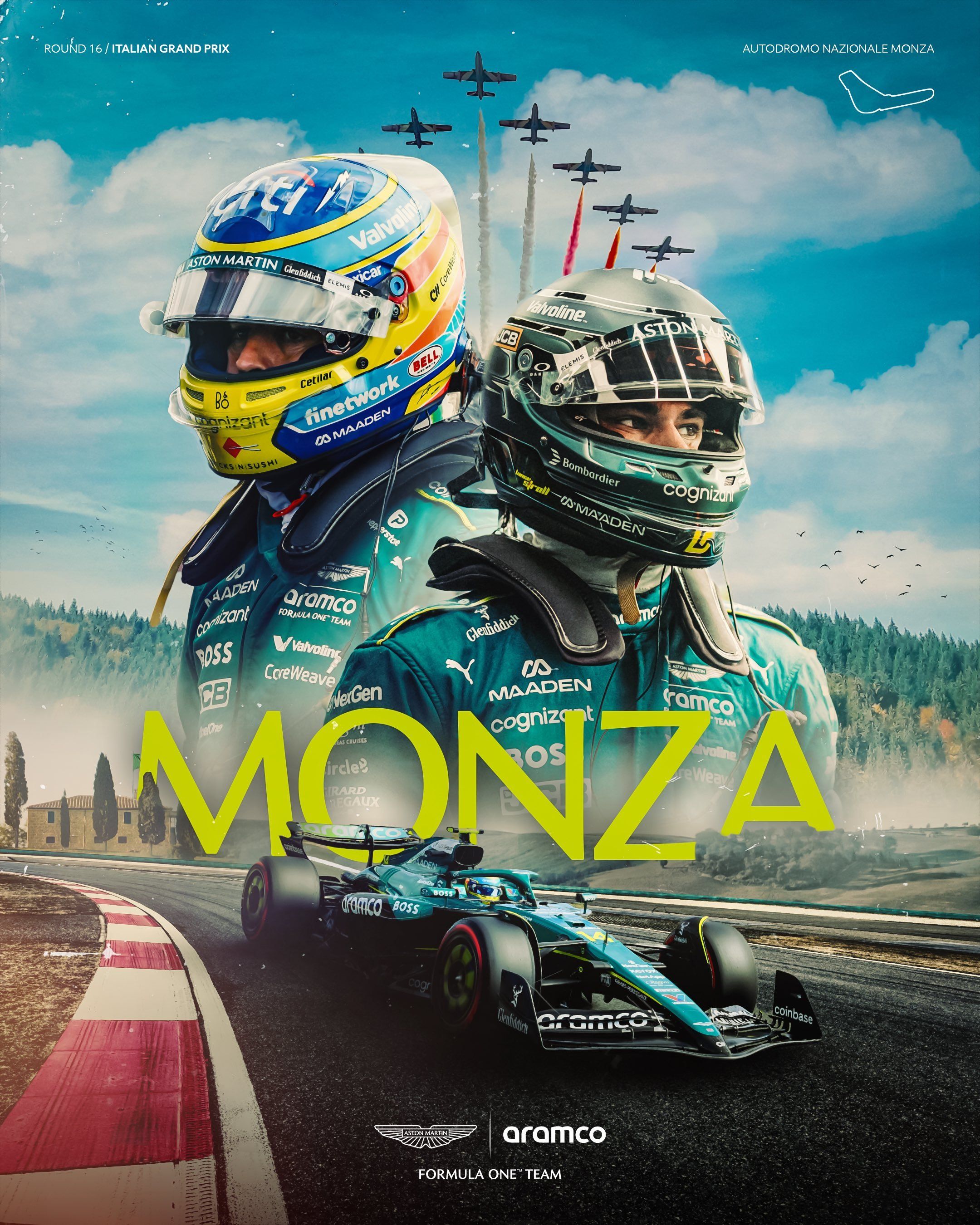 2160x2700 Italian Grand Prix Posters
