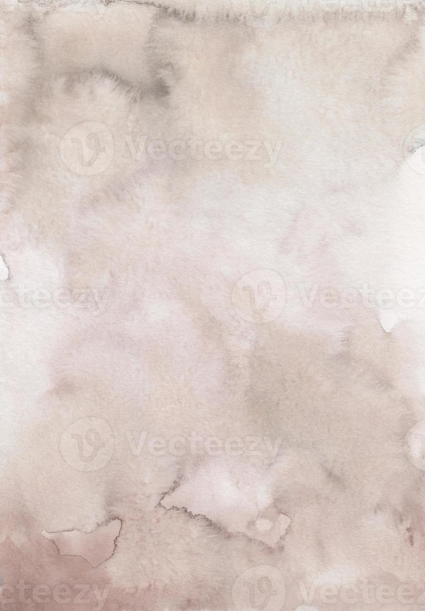 1363x1960 Abstract light beige watercolor background texture, hand painted. Artistic pastel brown backdrop, stains on paper. Aquarelle neutral painting wallpaper