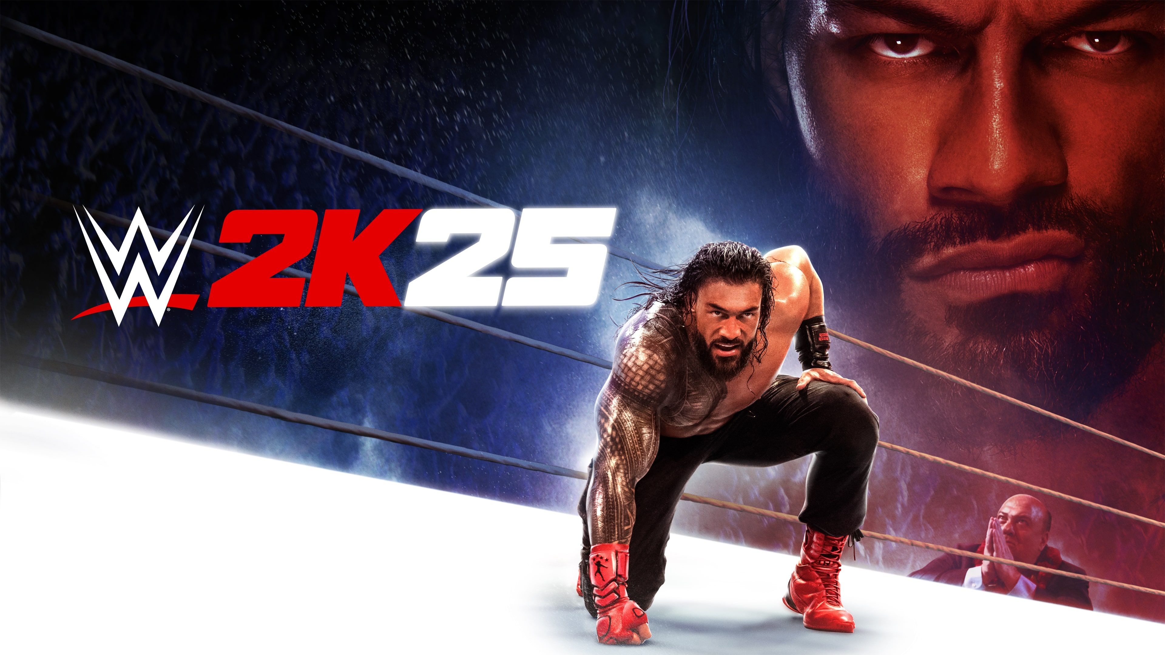 3840x2160 WWE 2K25 Wallpaper 4K, Roman Reigns, 2025 Games