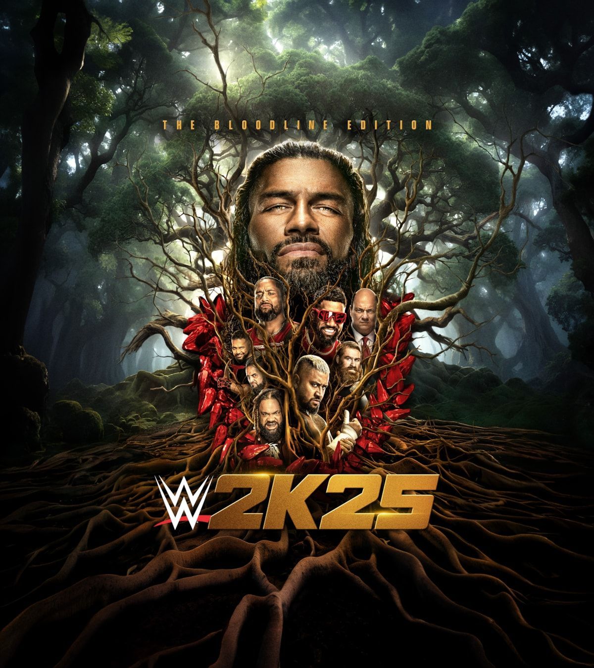 1200x1350 WWE 2K25 Bloodline Edition Key ArtK Newsroom