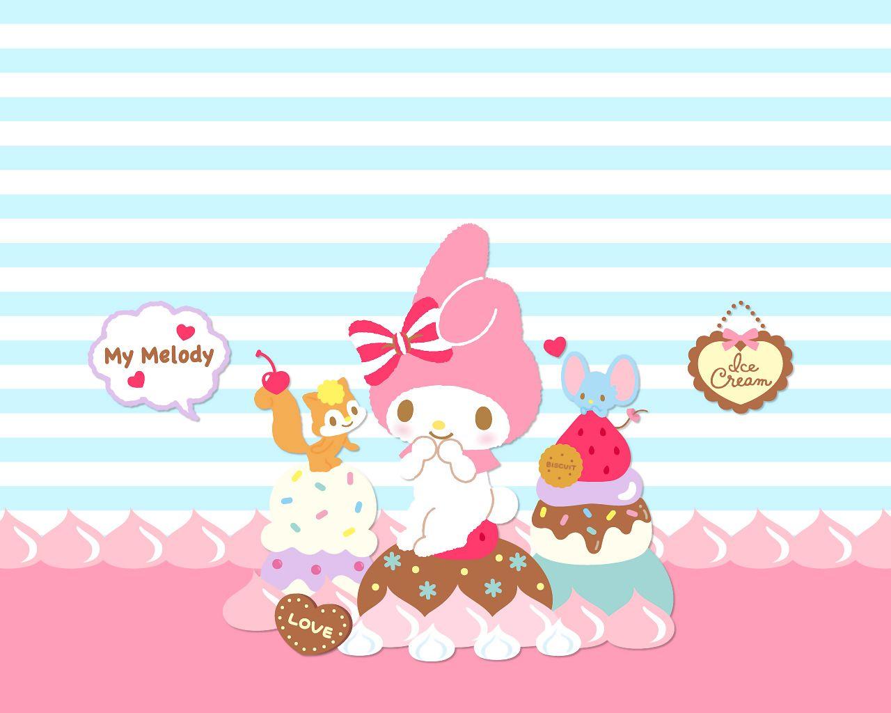 1280x1024 Free download My Melody Cute by NathalieHurtado [1280x1024]