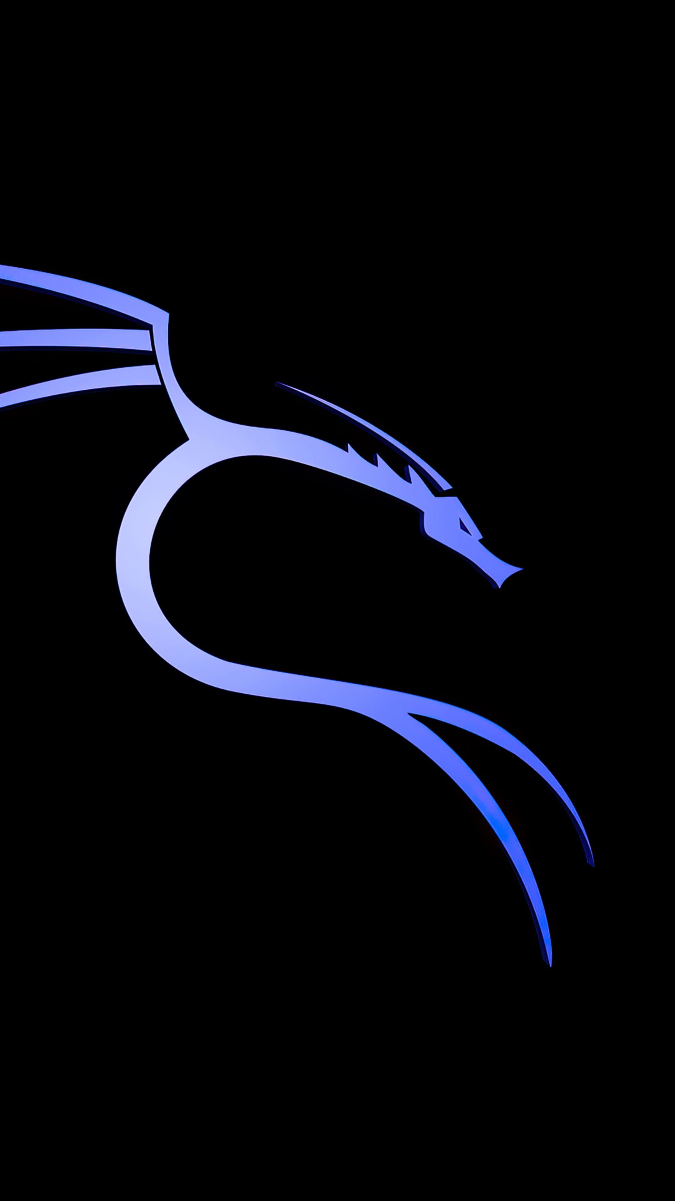 2160x3840 backtrack, linux, computer, logo, hd, 4k, dark, black HD Phone Wallpaper