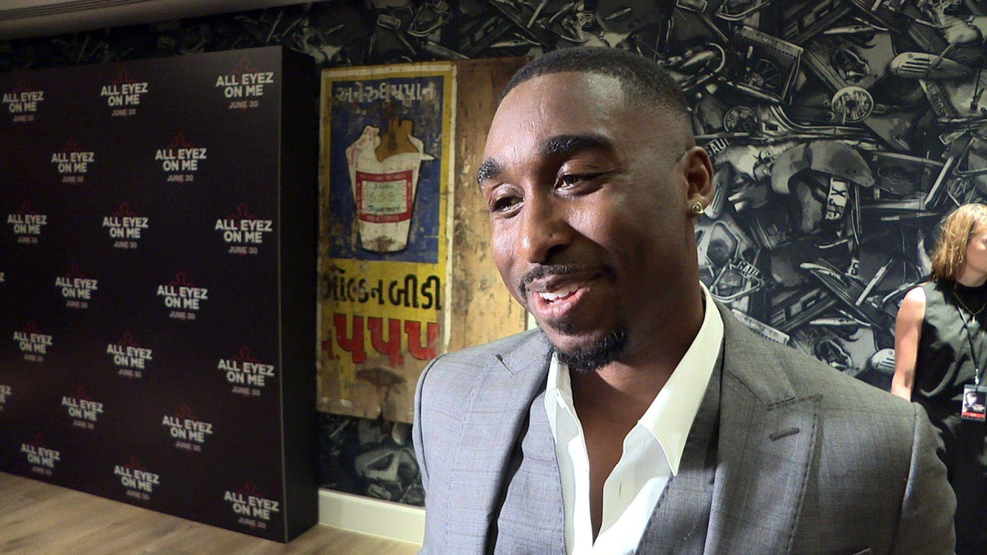 1920x1080 Demetrius Shipp Jr. could not believe his Tupac resemblance