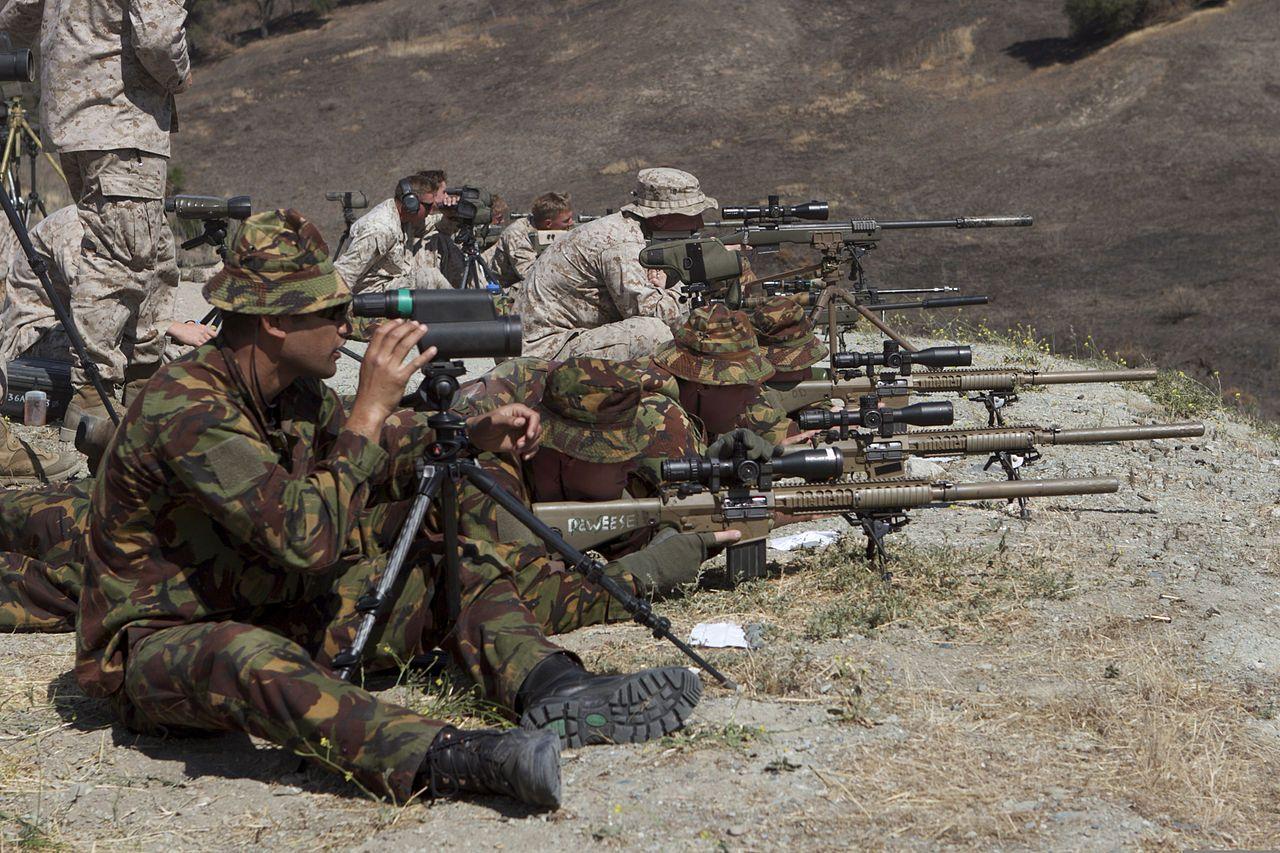 1280x853 U.S. Marine Corps scout snipers with the 1st Reconnaissance
