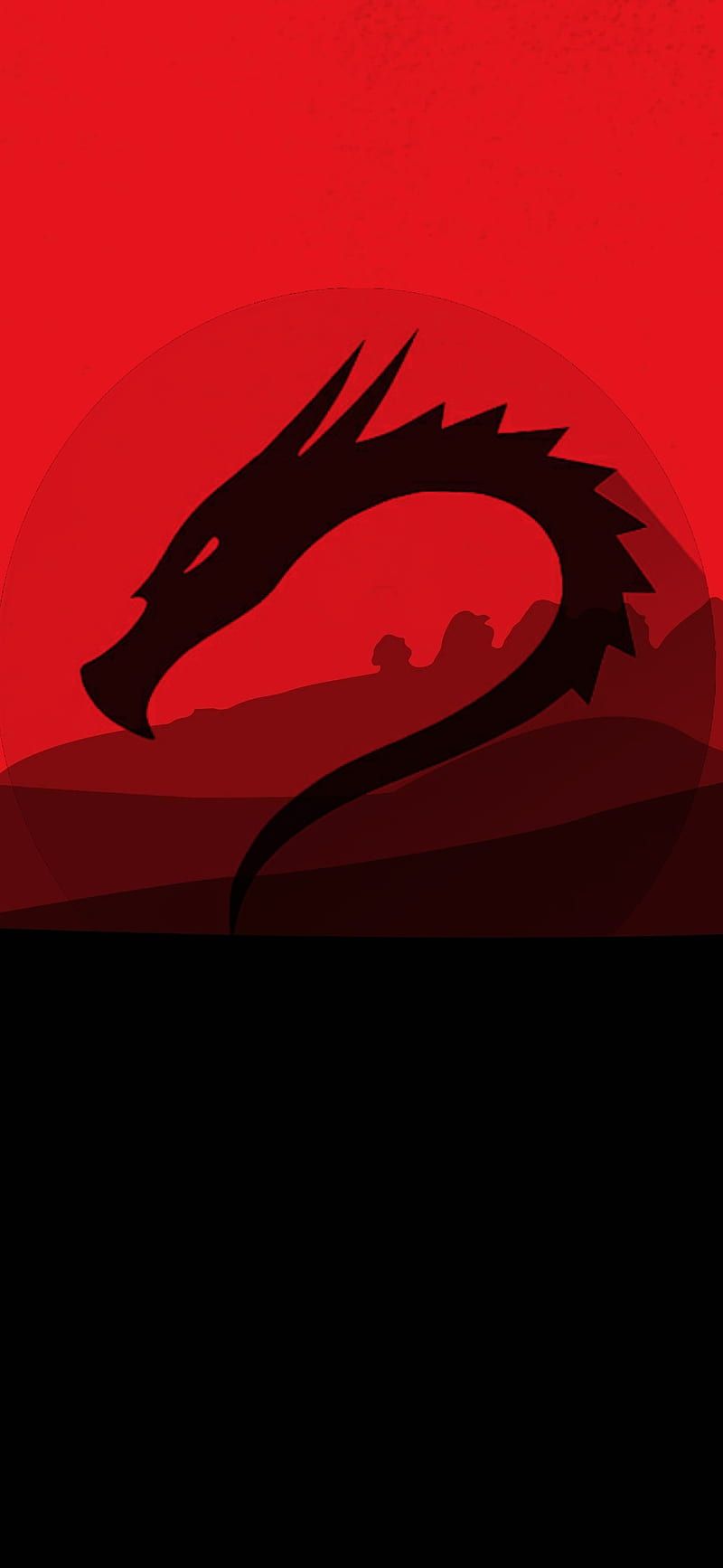 800x1734 HD red kali linux wallpaper