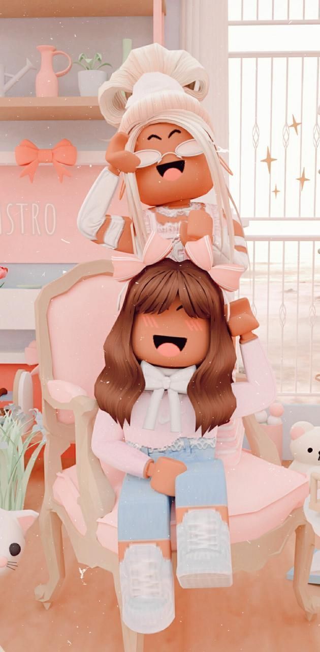 630x1280 Pastel Besties wallpaper