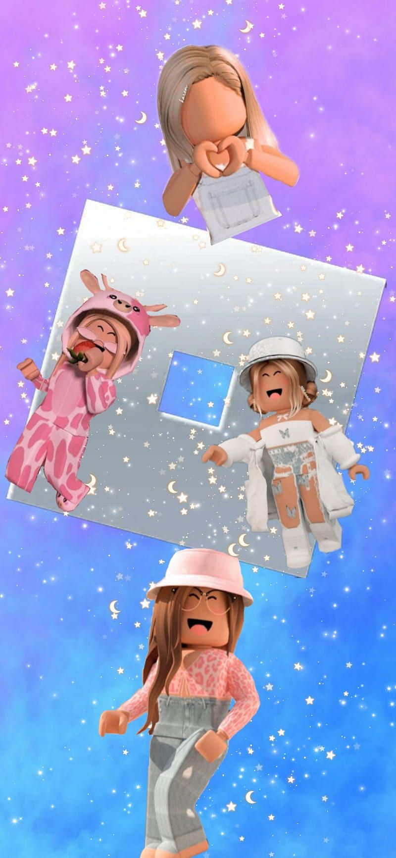 800x1733 Roblox, girl, robl8x, HD phone wallpaper