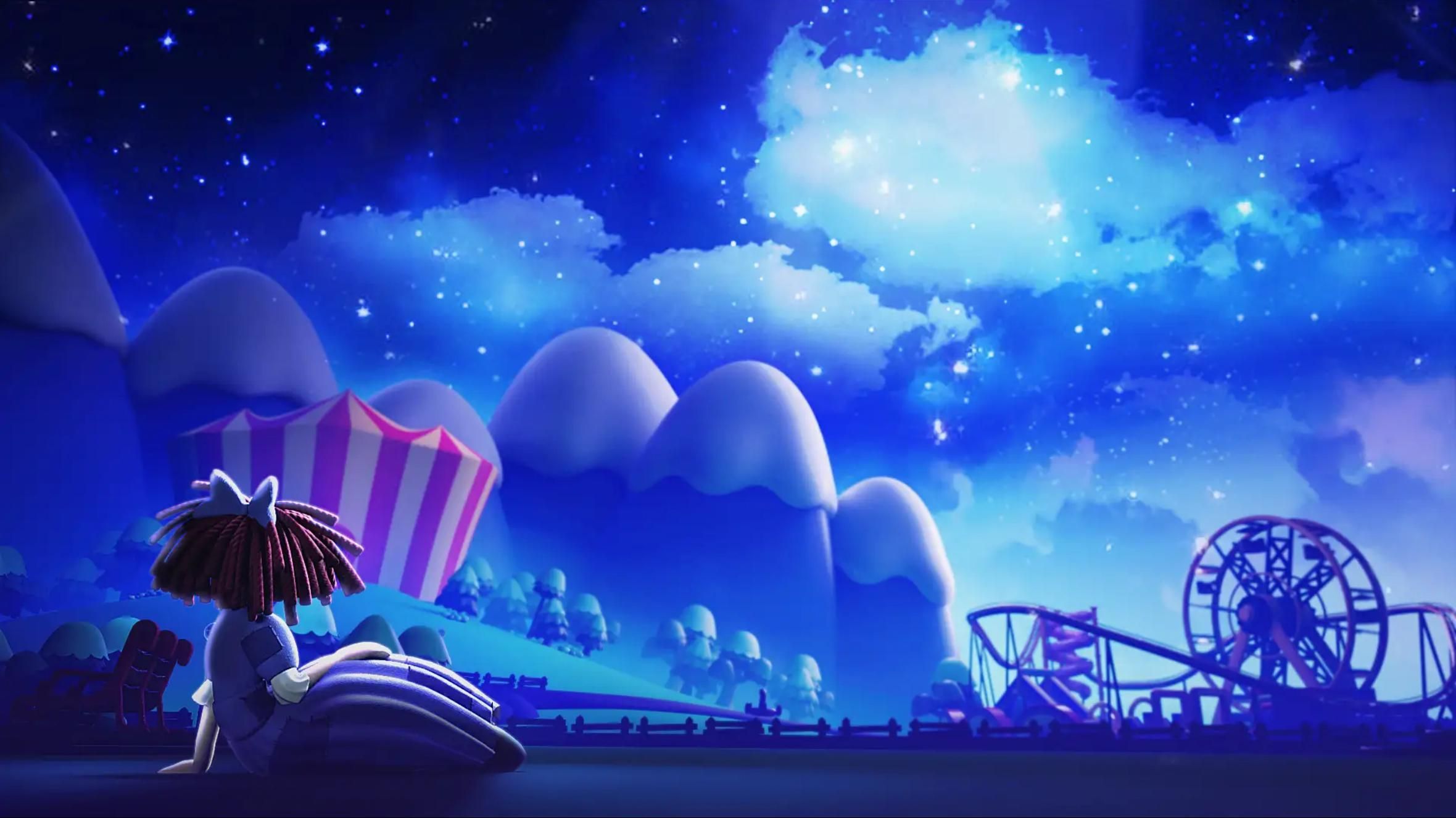 2360x1326 GLITCH posted this picture of Ragatha staring at the sky. I think she's feeling sad because Pomni and Jax have become friends