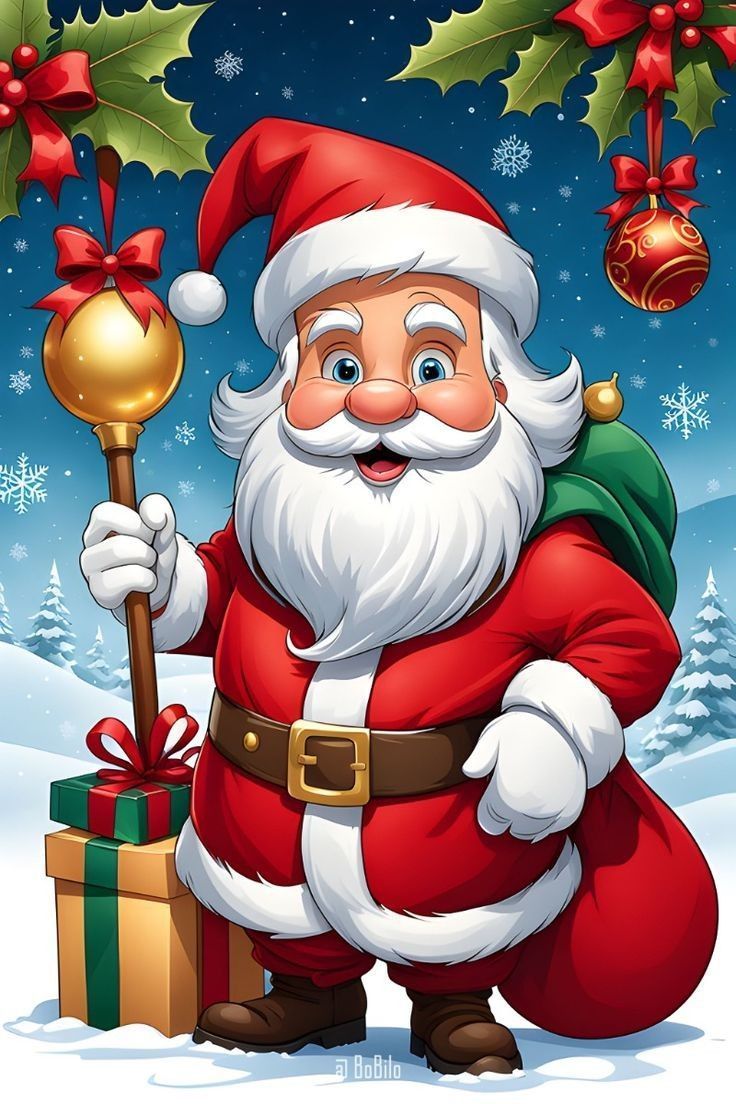 736x1104 Santa Claus