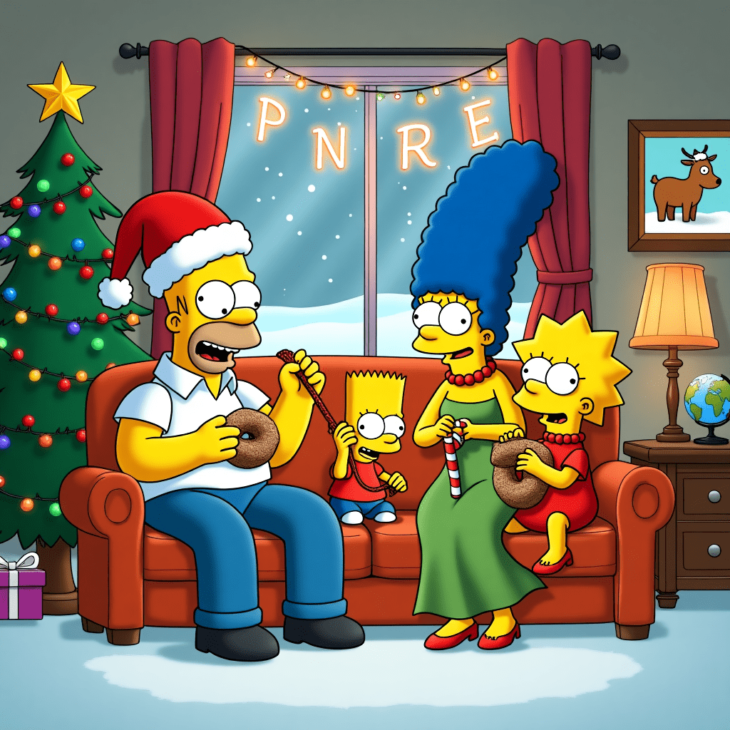 1024x1024 Iconic Characters Christmas Cards Robot Cards