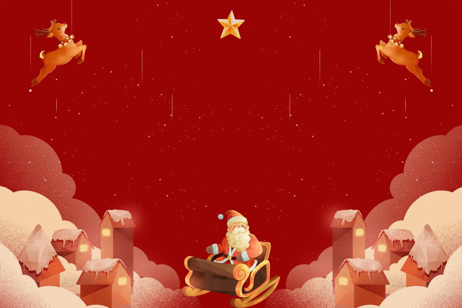 1600x1067 editable Christmas cartoon background templates