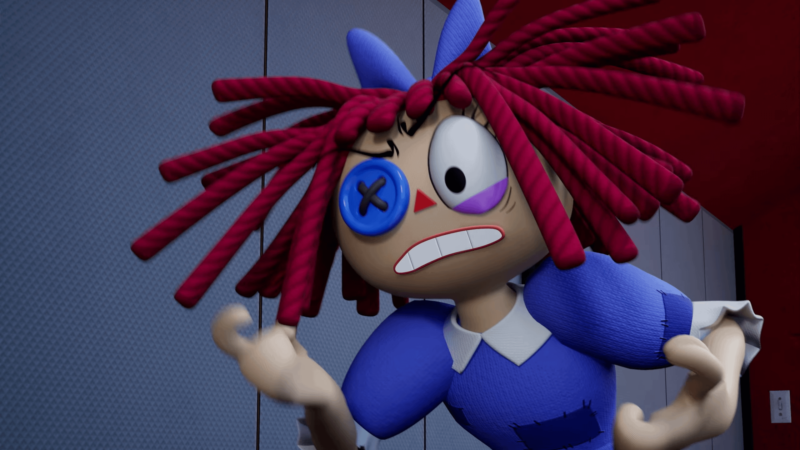 2560x1440 Hear me out. . .what if Ragatha became a villain? (Not that there are any villains in the digital circus, it's just a thought)