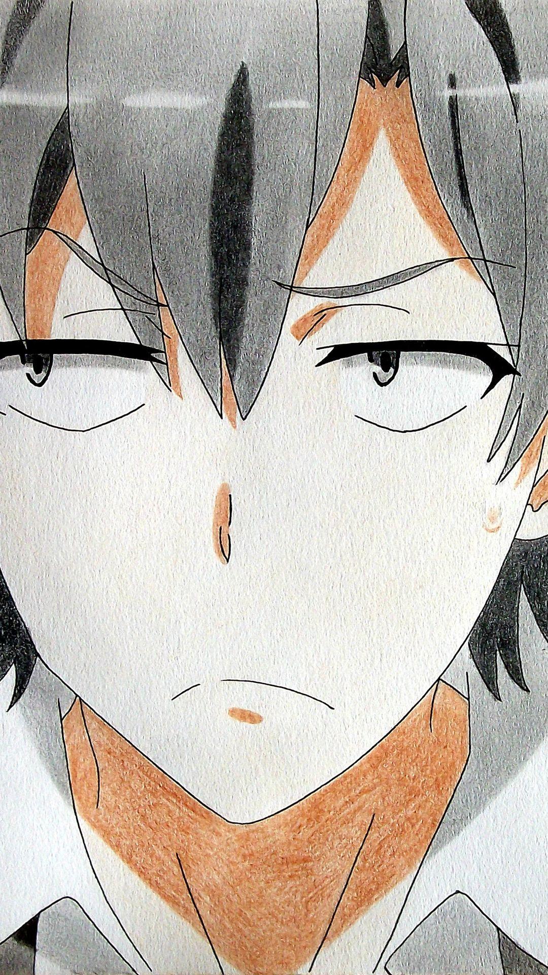 1080x1920 characters, hachiman hikigaya desktop wallpaper 40457