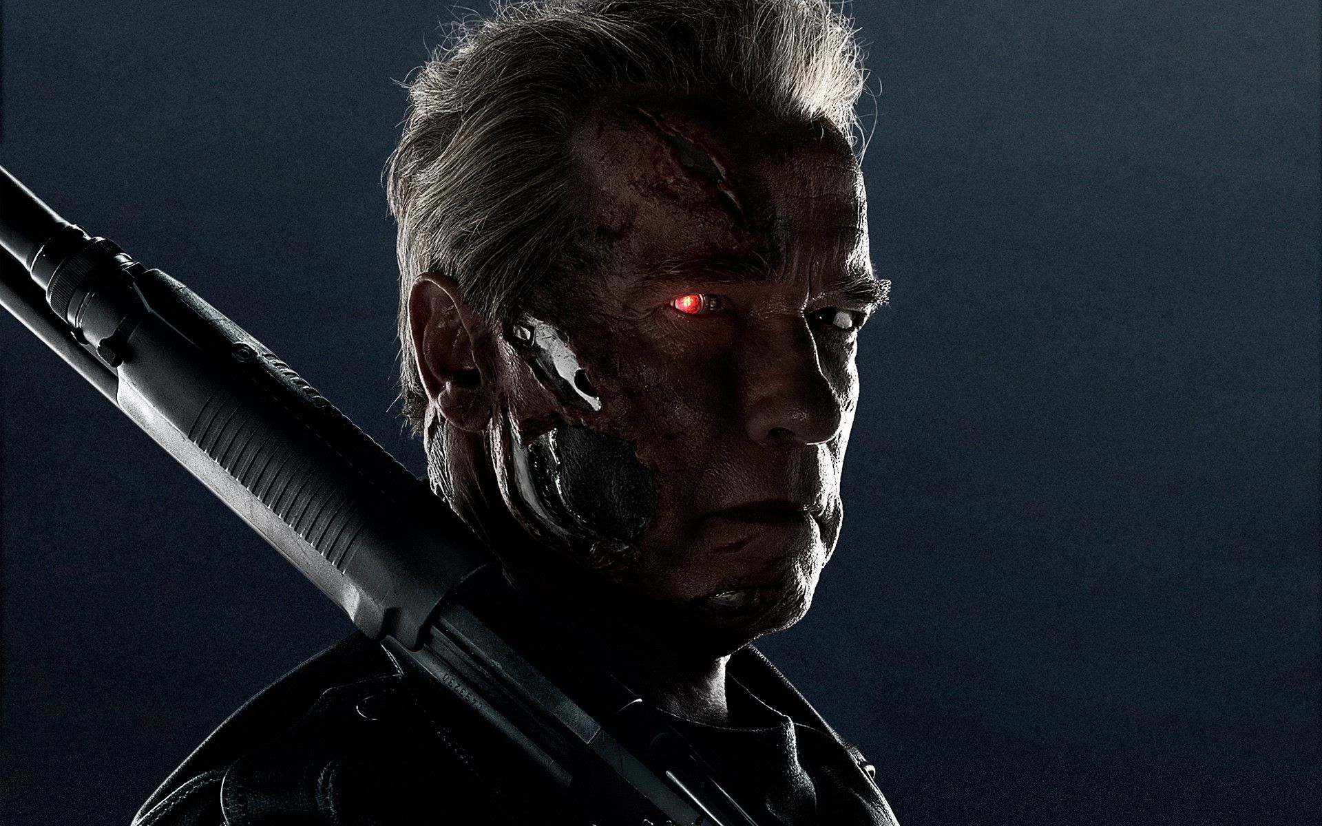 1920x1200 Terminator T1000 Head With Bullet Hole Collectible Tankard T 1000 18.5cm