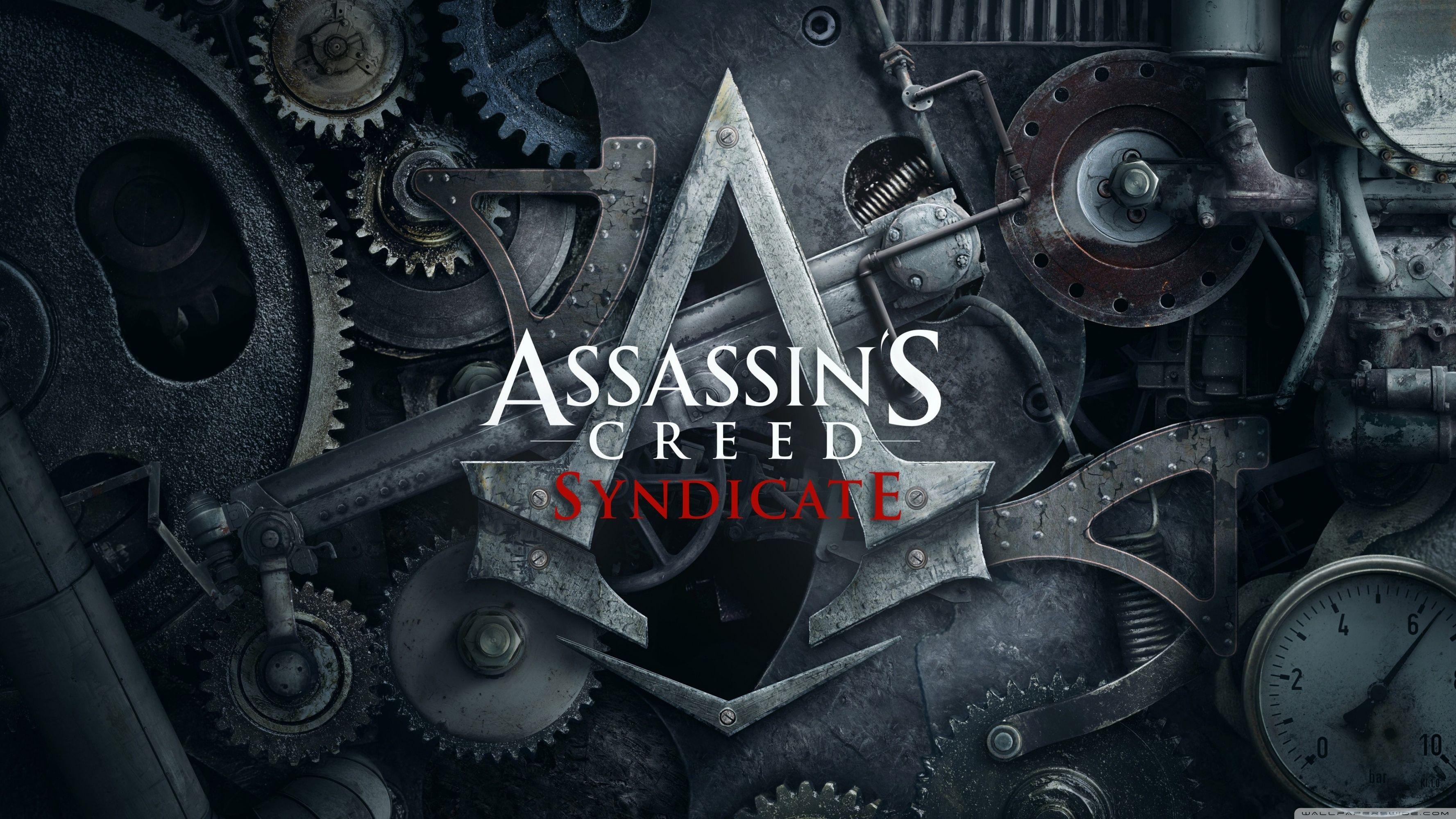 3554x1999 Assassins Creed Syndicate 4k Logo ❤ 4K HD Desktop Wallpaper for 4K