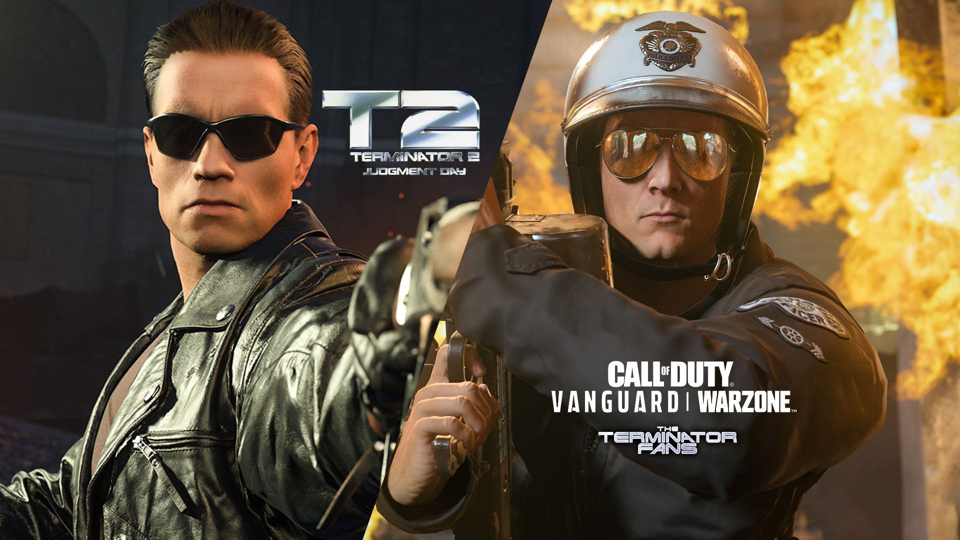 1920x1080 Terminator 2's T 800 + T 1000 Set To Drop In Call Of Duty: Vanguard And Warzone In Mid Season Update