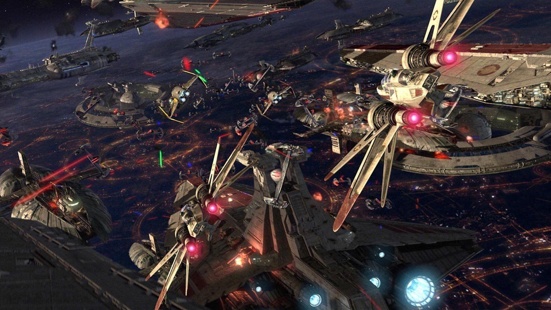 1920x1080 Battles of Coruscant. HD Wallpaper. Background Imagex1080
