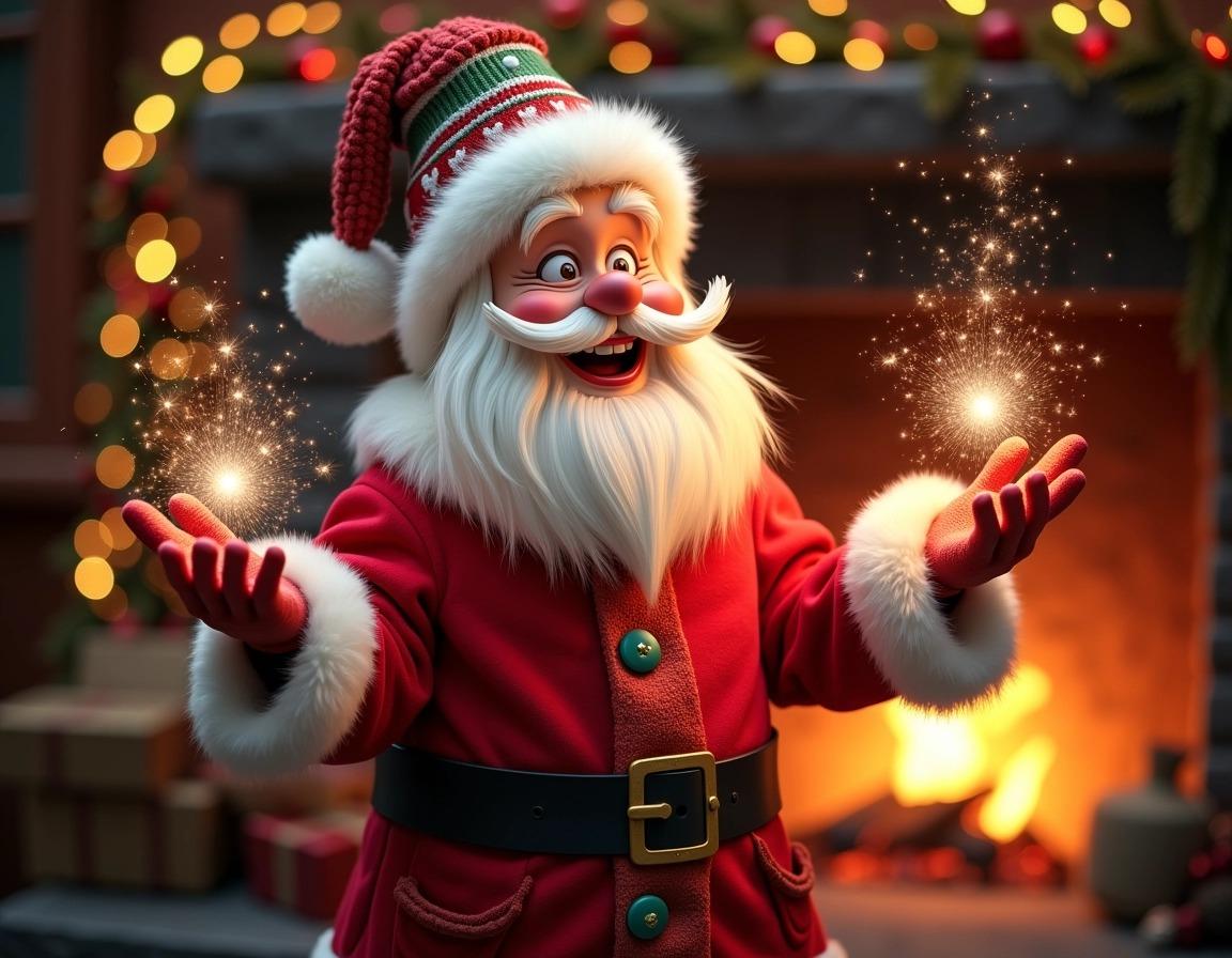 1152x896 Secret Santa Image Funny Image. Free AI Generated Art