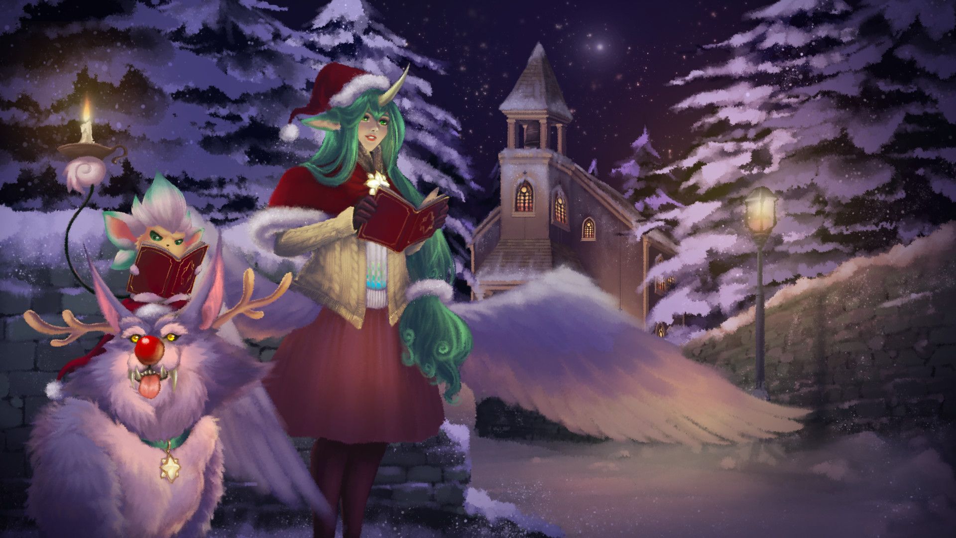 1920x1080 Kasan Booncharoen - [Secret Santa] O Holy Night