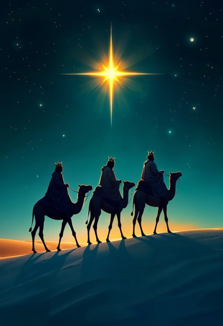 740x1083 The three wise men Image