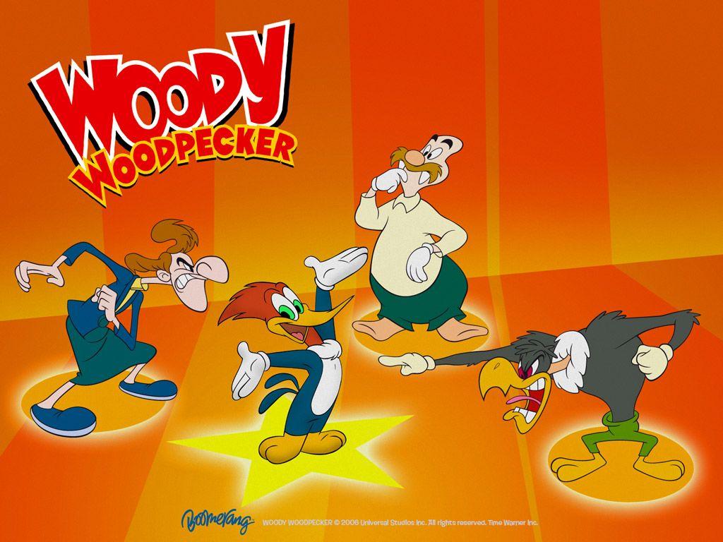 1024x768 Free download Woody Woodpecker TM