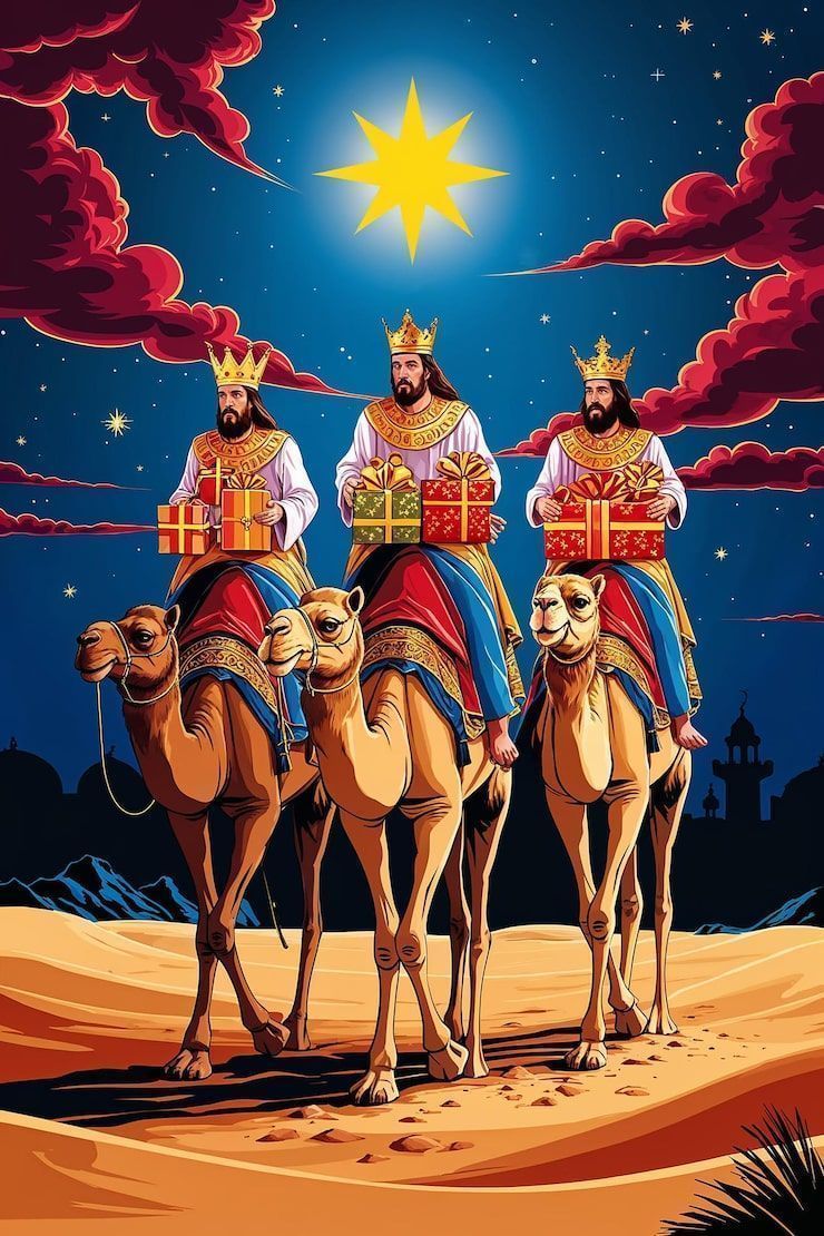 740x1110 Wisemen three Image
