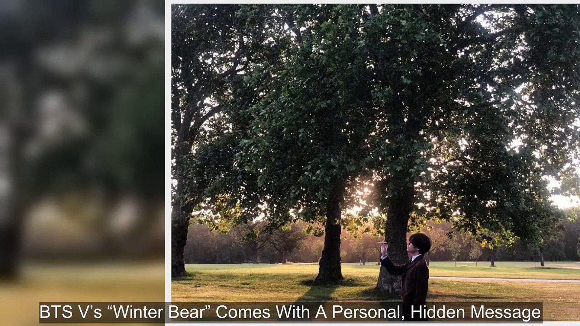 1920x1080 BTS V's “Winter Bear” Comes With A Personal, Hidden Message